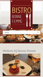 Mobile Screenshot of bistrobonnefemme.nl